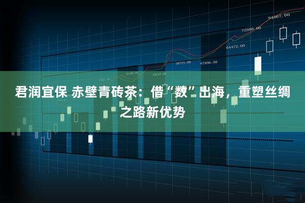 君润宜保 赤壁青砖茶：借“数”出海，重塑丝绸之路新优势