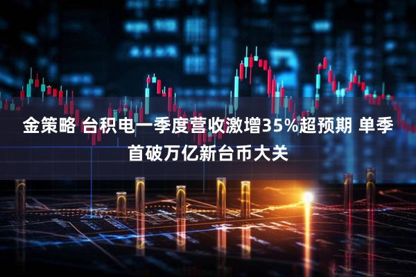 金策略 台积电一季度营收激增35%超预期 单季首破万亿新台币大关